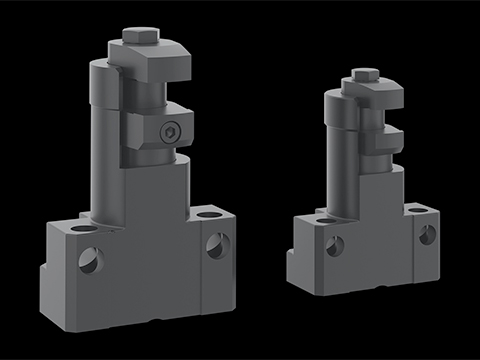 New Compact Floating Clamps from norelem