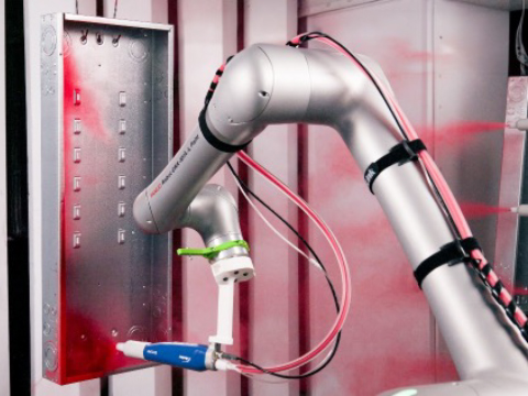 Explosion-proof collaborative paint robot ideal for adhesive dispensing