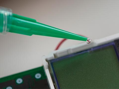 Dual curable adhesive offers rapid fixturing with LED light