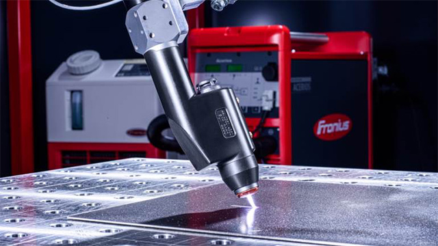 Fronius uses hot active plasma for surface cleaning