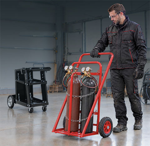Heavy welding loads handled