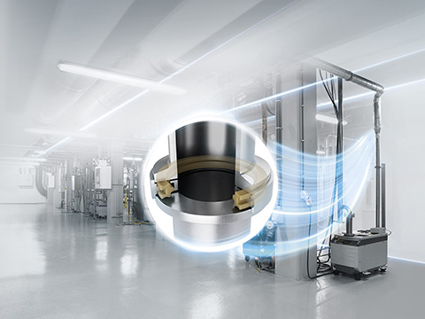 High-temperature seal increases productivity in semiconductor subfabs