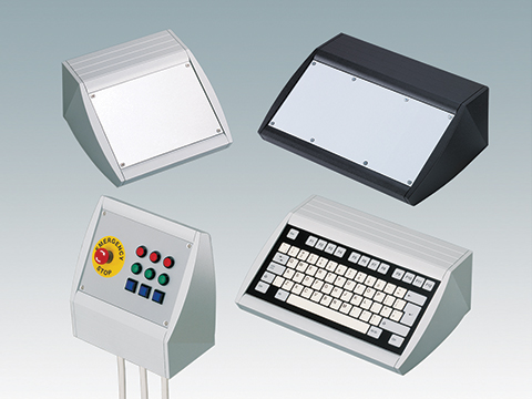 Tough enclosures for desktop and wall-mount electronics
