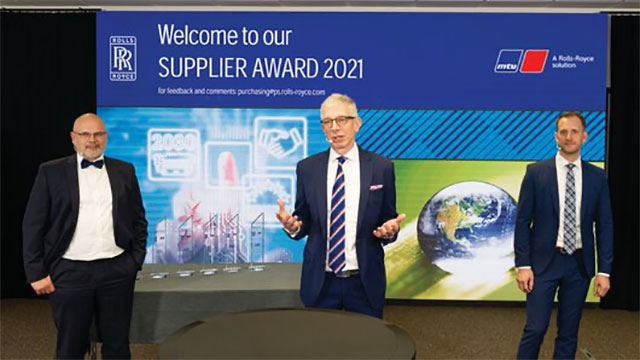 Böllhoff receives Supplier Award 2021 from Rolls-Royce Power Systems