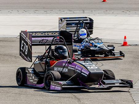 Young designers take off with e-racing cars and support from norelem
