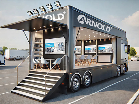 ARNOLD UMFORMTECHNIK starts three-and-a-half-week innovation tour through Europe