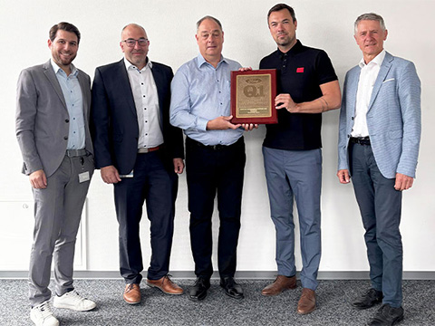 Ford honours ARNOLD UMFORMTECHNIK with the Q1 Award for delivery quality