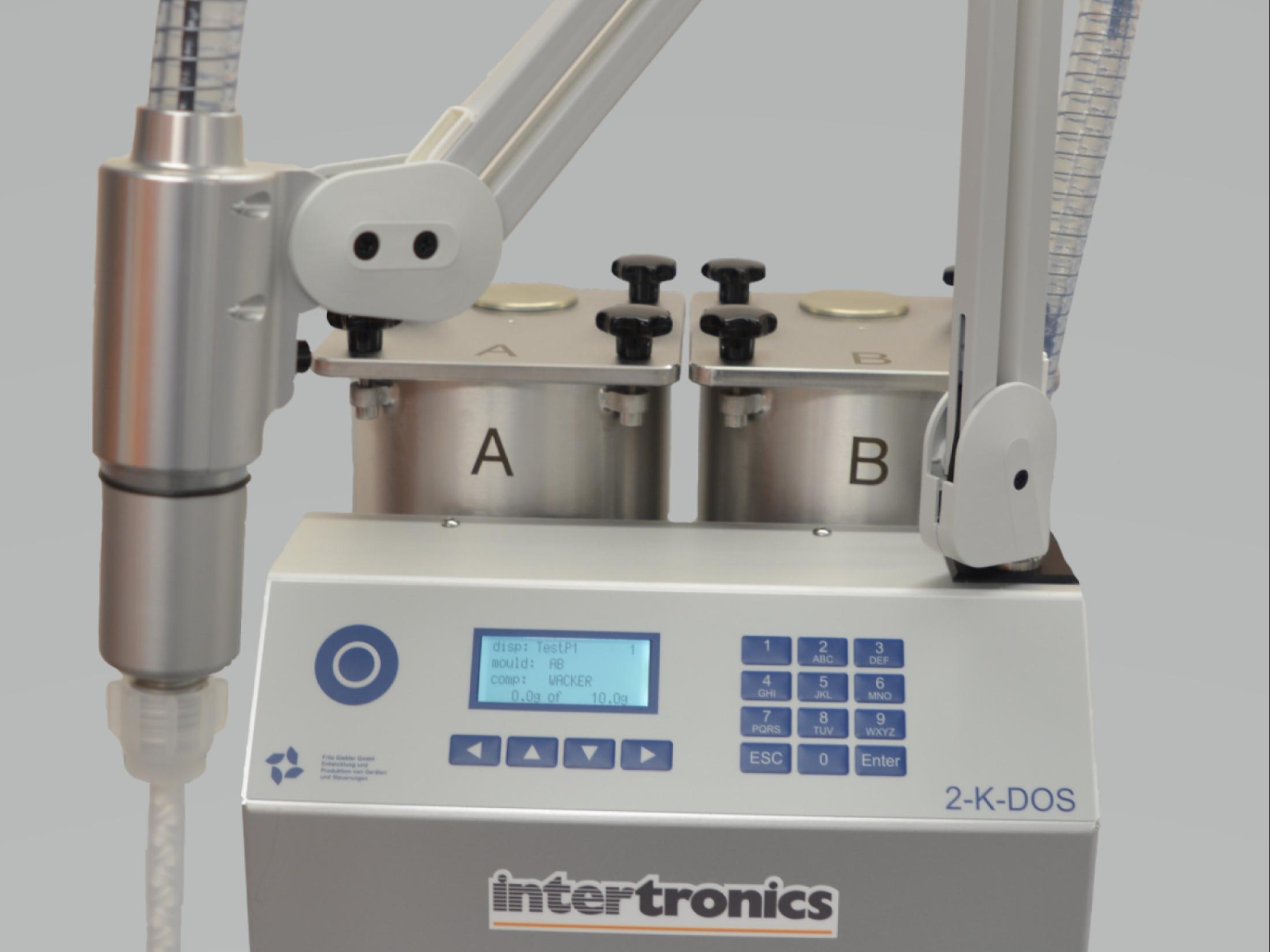 New Intertronics metering, mixing and dispensing system 