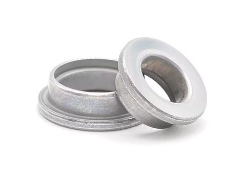 The riveting compression limiters for plastic components