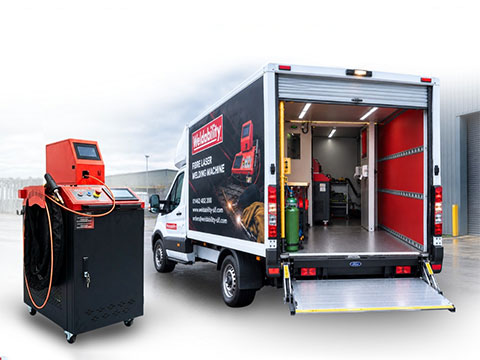 Weldability demo van brings the laser welding to you