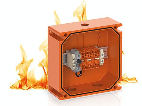 New fire protection enclosures with quick installation for cable junctions