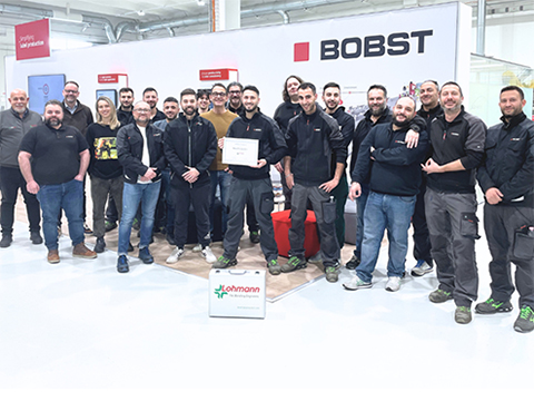 Another milestone in collaboration: BOBST Florence achieves Lohmann Certified Status