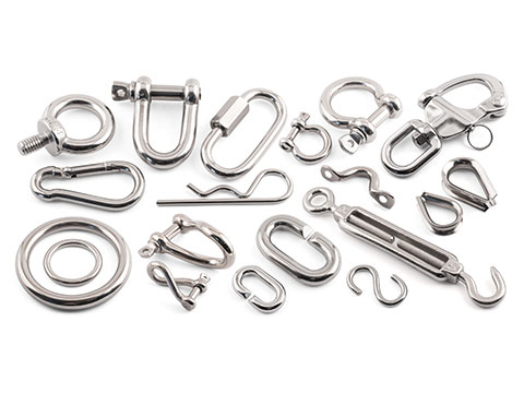 New lines of marine grade stainless steel fixings and hardware