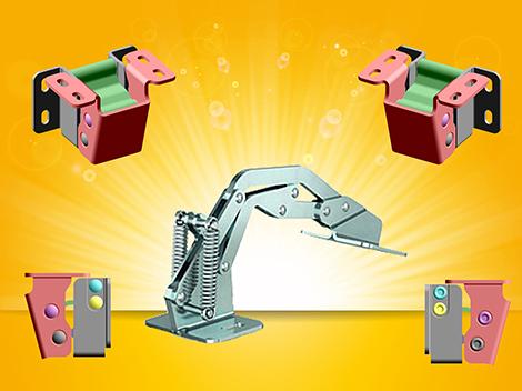 Pinet hinges with parallelogram links from the FDB Online store