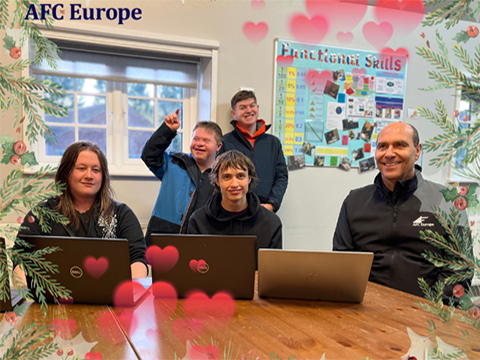 AFC Europe supports learning for people with disabilities