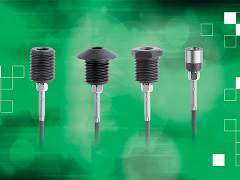 Condition sensors increase safety with indexing locking bolts and positioning bushings