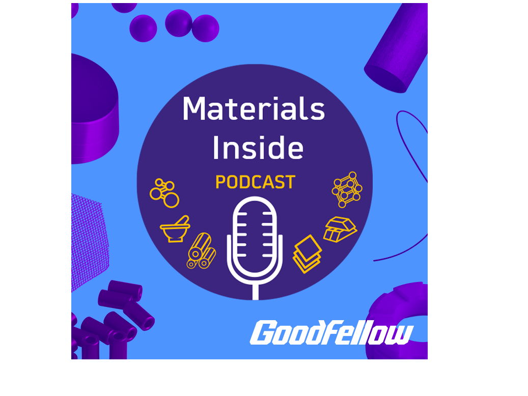 Inspiring materials are hot topic for new podcast

