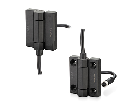CFM-PC hinges with integrated electric cable
