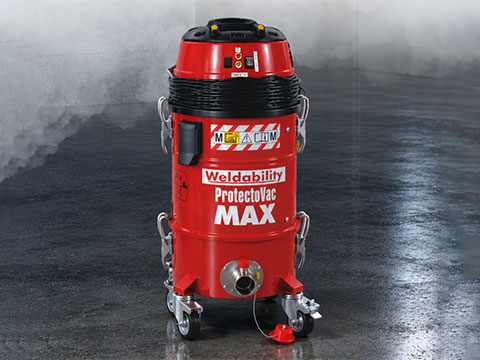 Stop welding fumes at the source. Meet the ProtectoVac Max