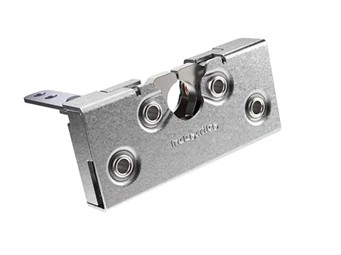 Heavy-duty double jaw rotary latch