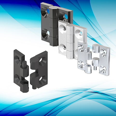 180deg screw-on hinge without hinge pin reduces assembly time