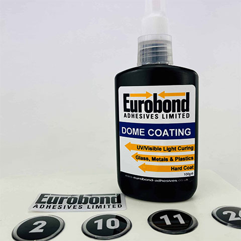 Eurobond Adhesives launches new UV dome coating