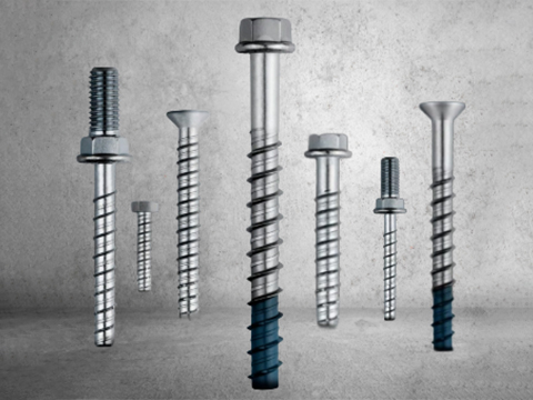 A stronger concrete screw range for steel construction